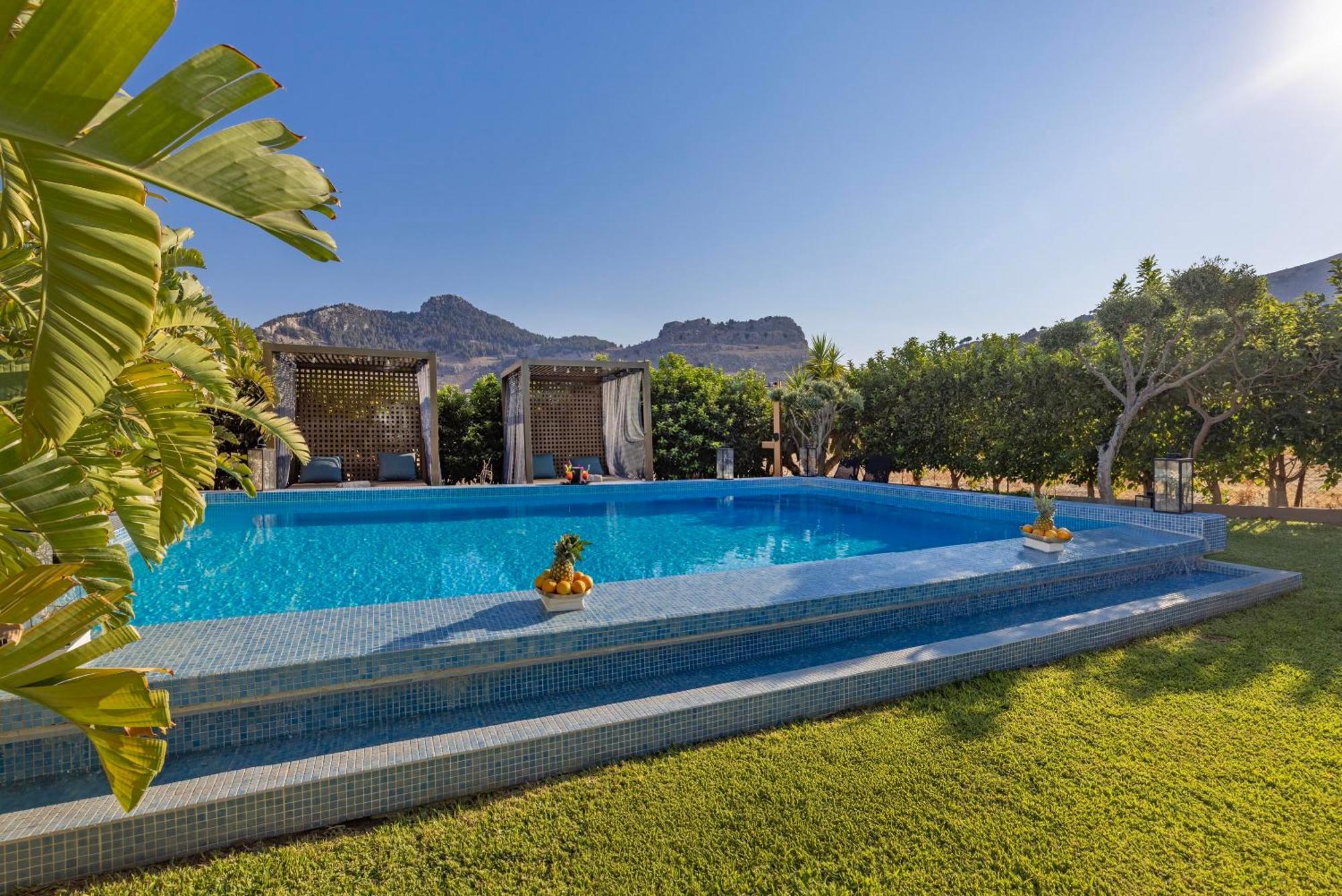 Gaia Blue Villa Kolymbia Exterior foto