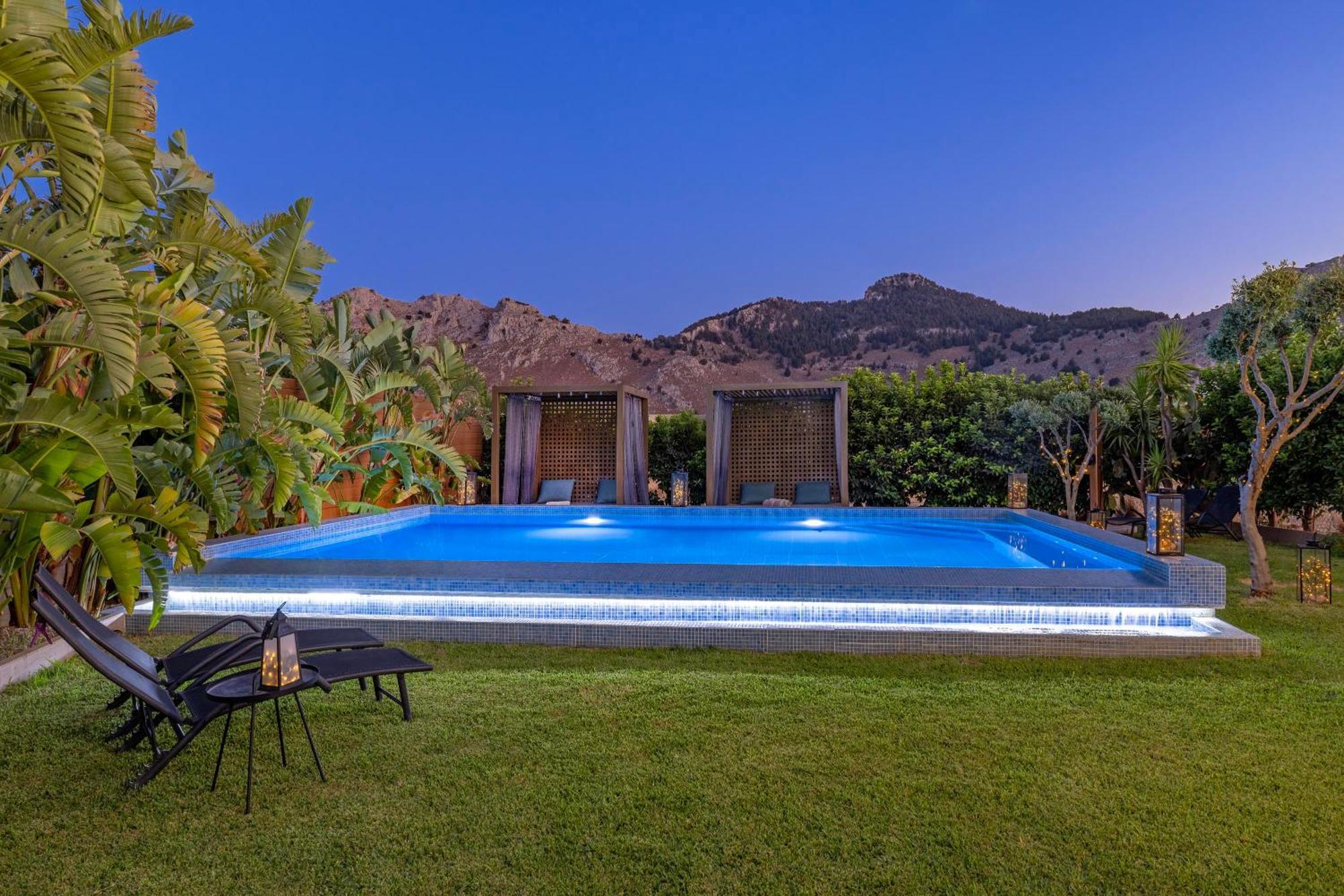 Gaia Blue Villa Kolymbia Exterior foto