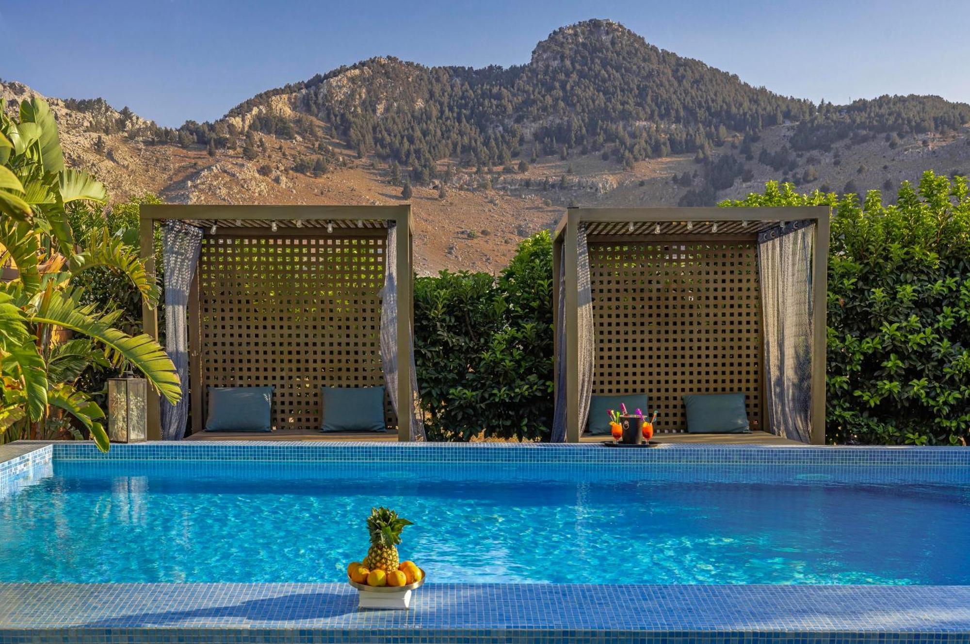 Gaia Blue Villa Kolymbia Exterior foto