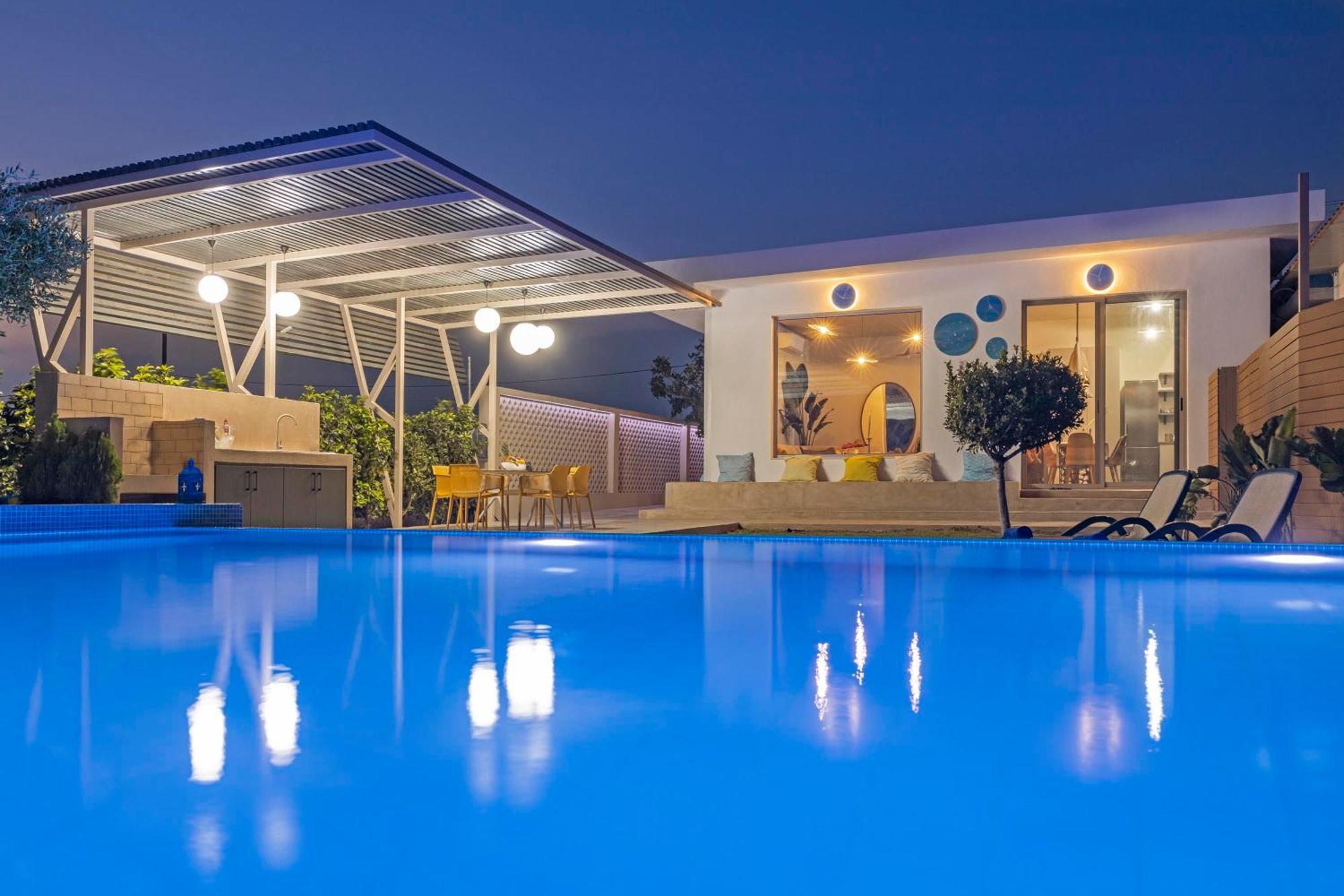 Gaia Blue Villa Kolymbia Exterior foto